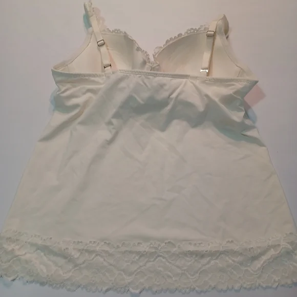Soma Cream Camisole with Lace Detail - Picture 3 of 5